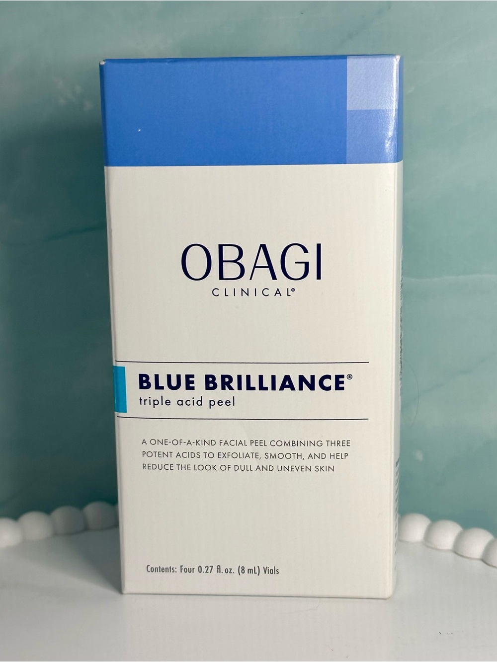 OBAGI Clinical Blue Brilliance Peel .27fl oz/vial (note- includes 3 vials)
